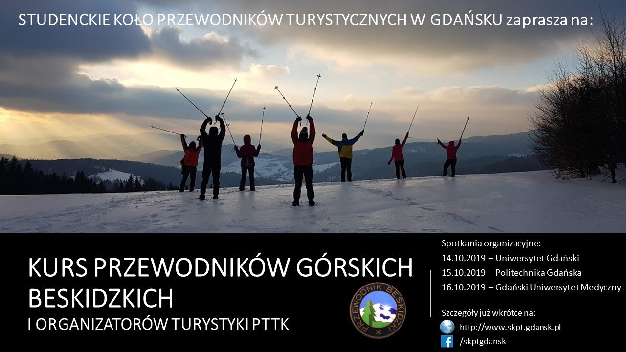 Kurs przewodników górskich beskidzkich i organizatorów turystyki PTTK