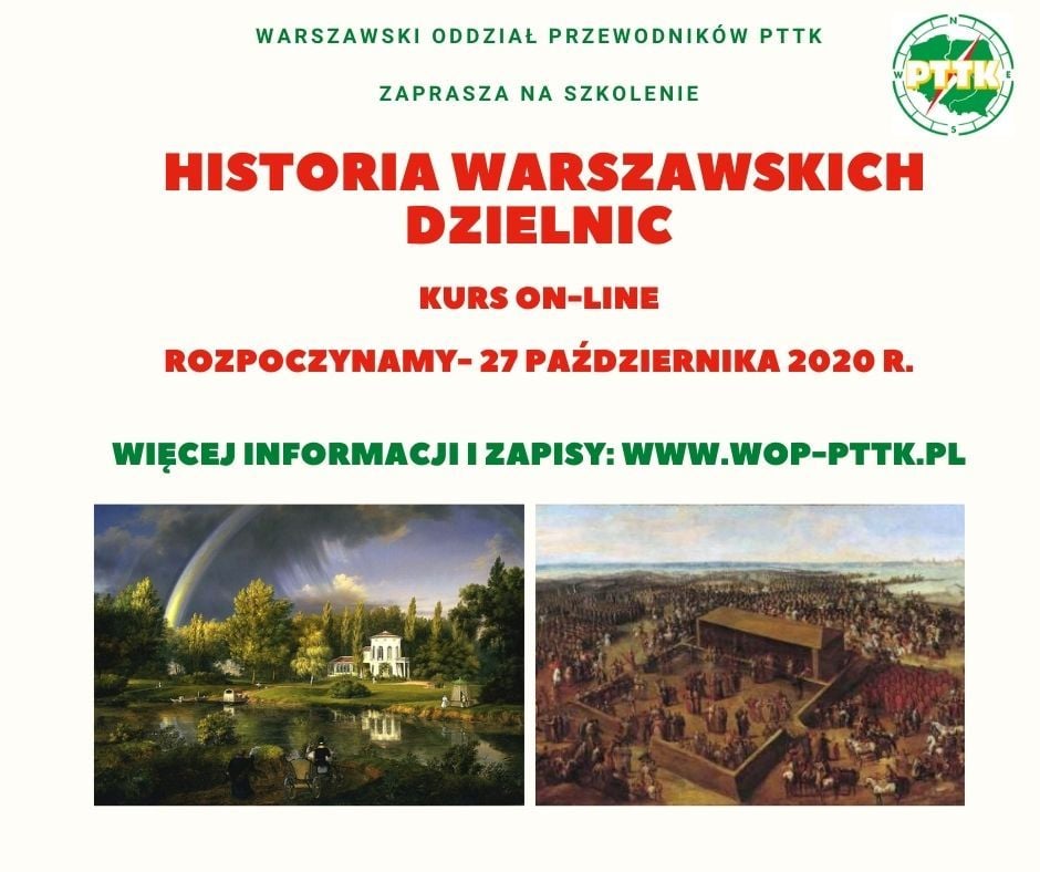 Kurs on-line Historia warszawskich dzielnic