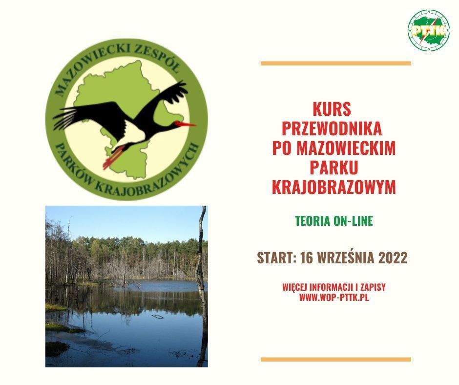 Kurs przewodnika po Mazowieckim Parku Krajobrazowym