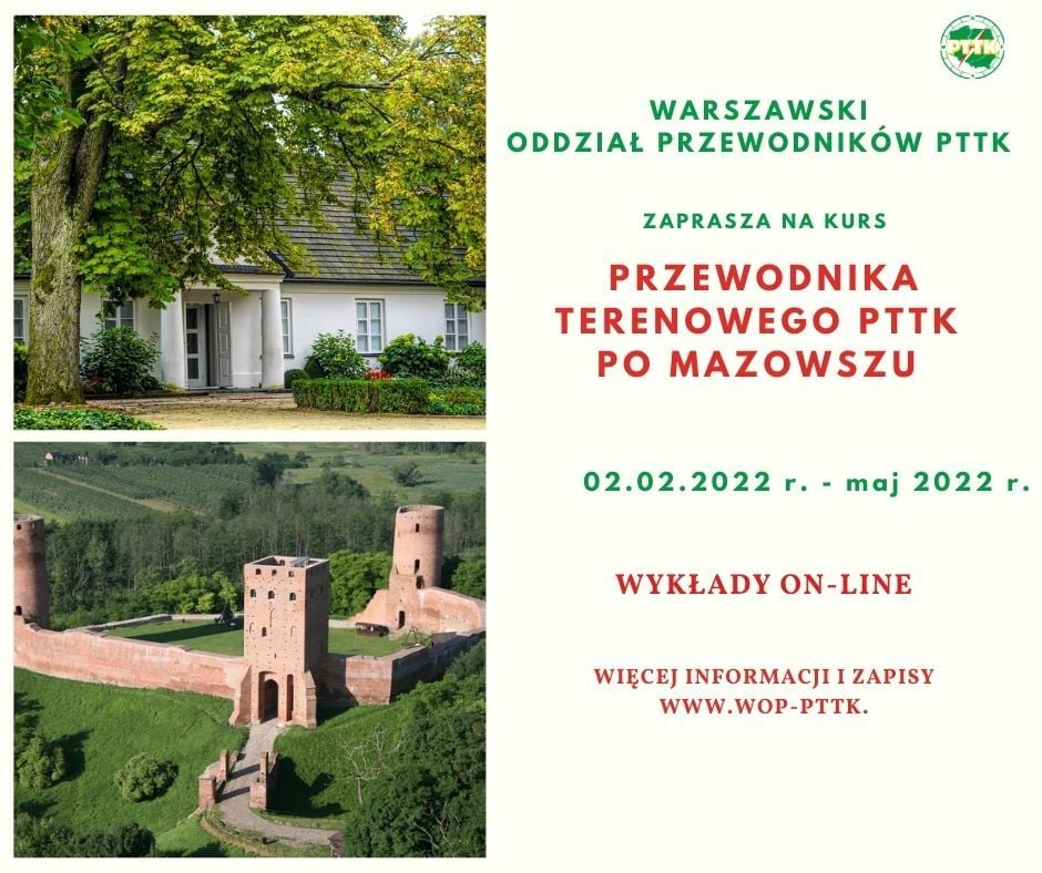 Kurs przewodnika terenowego PTTK po Mazowszu