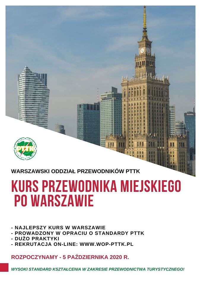 Kurs przewodnika miejskiego po Warszawie