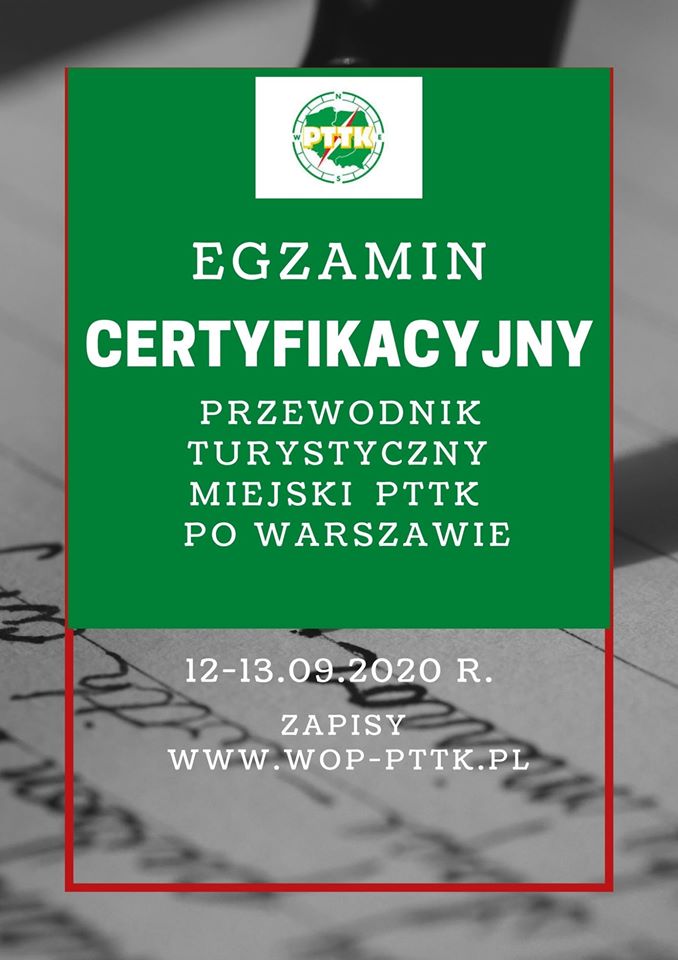 Egzamin certyfikacyjny w Warszawie