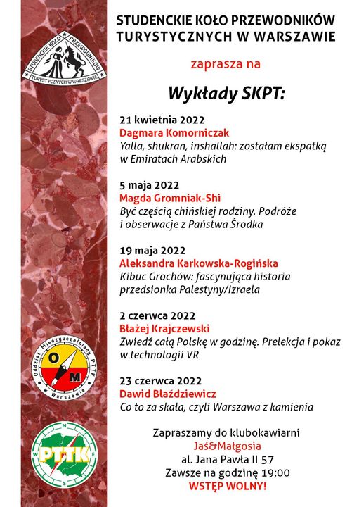 Wykłady SKPT Warszawa