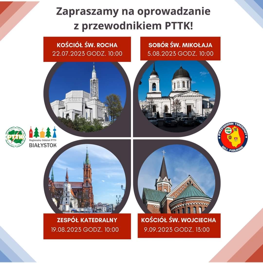 Zwiedzanie zabytkowych kościołów i cerkwi z przewodnikiem PTTK w Białymstoku